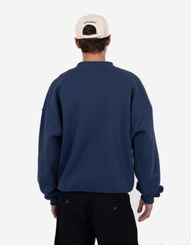 Sudadera Crew PROHIBITED BERLIN  - Blue