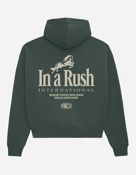 Sudadera PROHIBITED Capucha HORSE RACER - Green