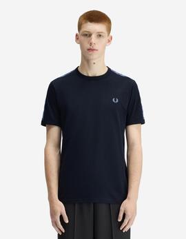 Camiseta FRED PERRY M4613 - Navy/Ace Blue