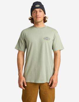 Camiseta BILLABONG DIAMOND VISION - Grey Green