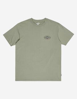 Camiseta BILLABONG DIAMOND VISION - Grey Green