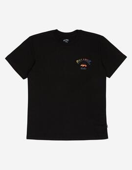 Camiseta BILLABONG ARCH FADE - Black