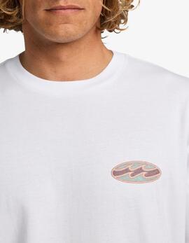 Camiseta BILLABONG CRAYON WAVE - White