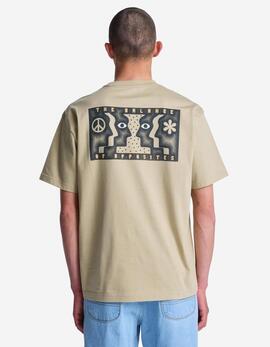 Camiseta RVCA FACE TO FACE - Khaki