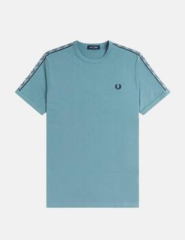 Camiseta FRED PERRY M4613 - Stockport Blue/Navy