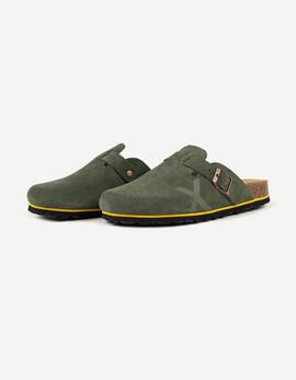 Zuecos MUNICH NATAL - Verde Oliva