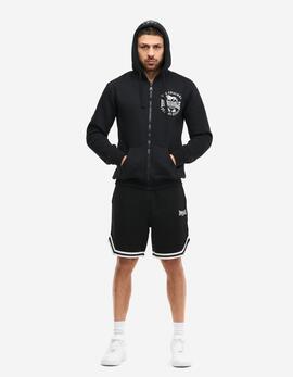 Sudadera Capucha Abierta SEGHILL - Black/White