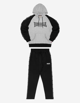 Sudadera Capucha HOLBURN - Marl Grey/Black
