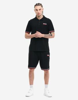 Bermuda LONSDALE CHILLINGHAM - Black/White/Red